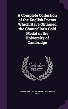 University of Cambridge Chancellor's En